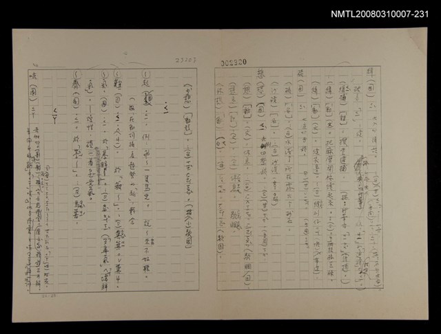 主要名稱：國台對照活用辭典校對稿（232）圖檔，第2張，共4張