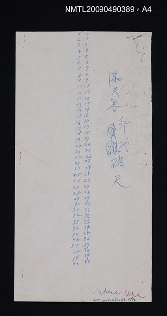 主要名稱：明刊閩南戲曲絃管選本三種圖檔，第5張，共5張