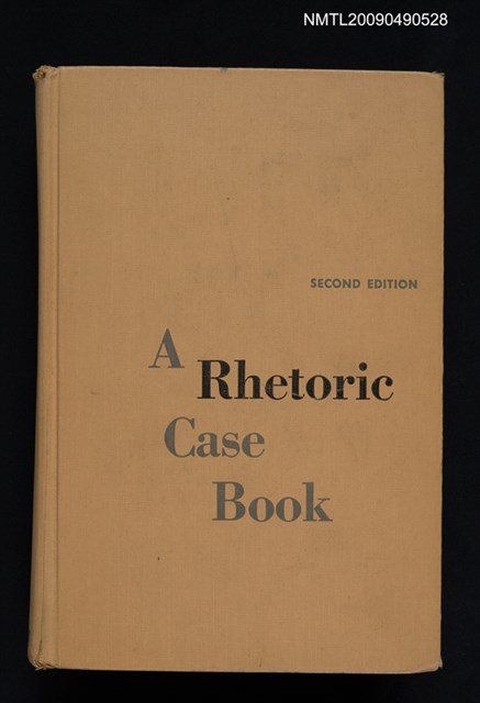 主要名稱：A Rhetoric Case Book圖檔，第1張，共1張