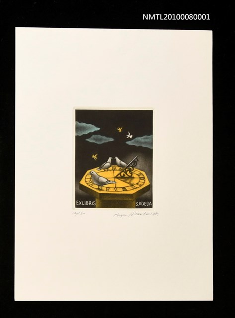 主要名稱：藏書票—Birds of Peace（和平鴿）圖檔，第1張，共3張