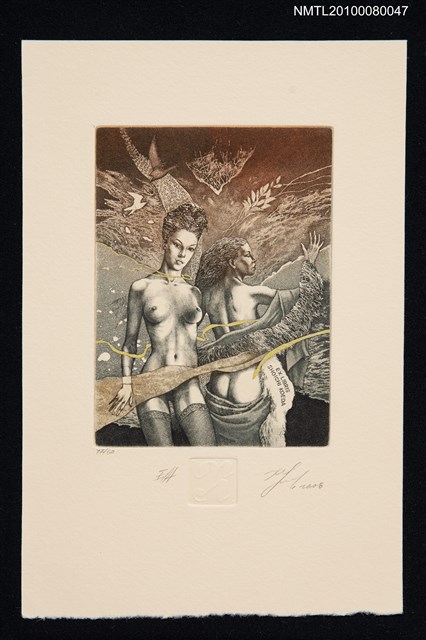 主要名稱：藏書票—Carnival Eros（狂歡節愛慾）圖檔，第2張，共3張