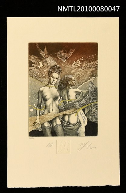 主要名稱：藏書票—Carnival Eros（狂歡節愛慾）圖檔，第1張，共3張