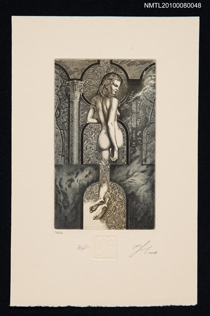 主要名稱：藏書票—Sinner（罪人）圖檔，第2張，共3張