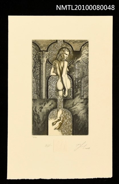 主要名稱：藏書票—Sinner（罪人）圖檔，第1張，共3張