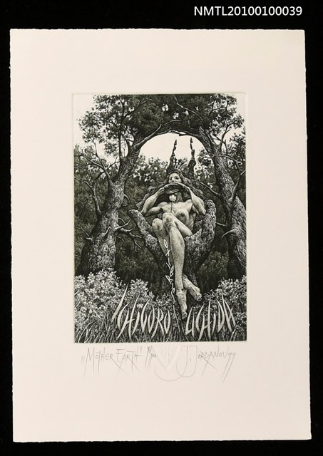 主要名稱：藏書票—Mother Earth（No.2）圖檔，第1張，共2張