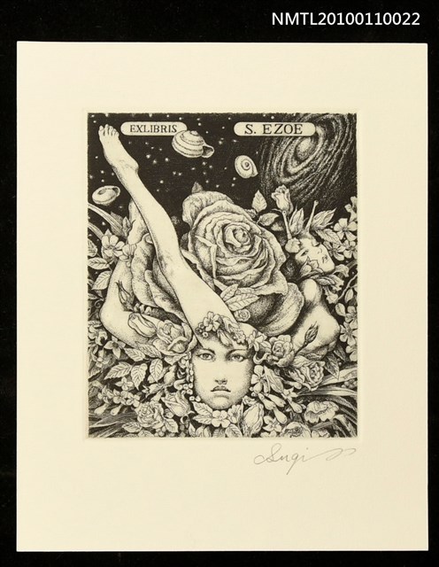 主要名稱：藏書票—カタツムリ（Snail）圖檔，第1張，共3張