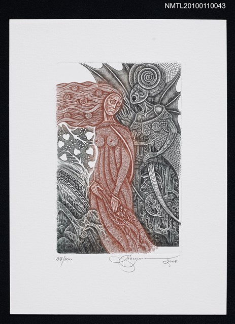 主要名稱：藏書票—エレクトラ（Electra）圖檔，第2張，共3張