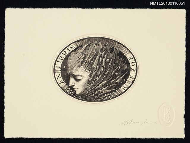 主要名稱：藏書票—秋（Autumn）圖檔，第2張，共3張