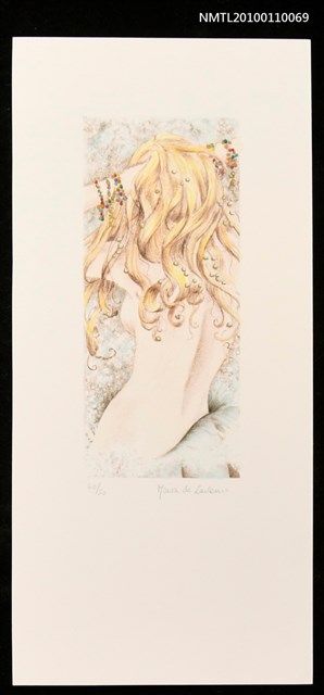 主要名稱：藏書票—人魚（Mermaid）圖檔，第2張，共3張