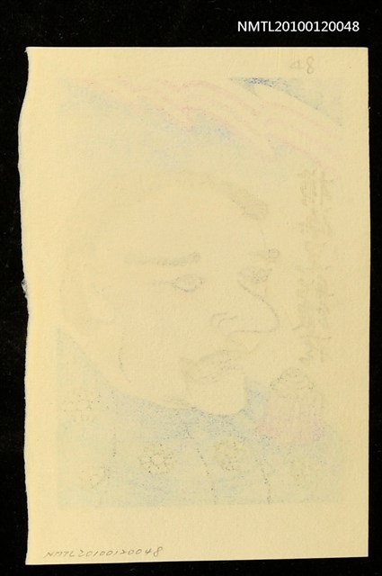 主要名稱：藏書票—アダムス中佐（ペリー提督副官）、1853初来航圖檔，第4張，共4張