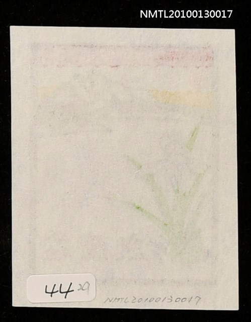 主要名稱：藏書票—湖山．春蘭／吾八（Lake ＆ Mt./Orchid）圖檔，第3張，共3張