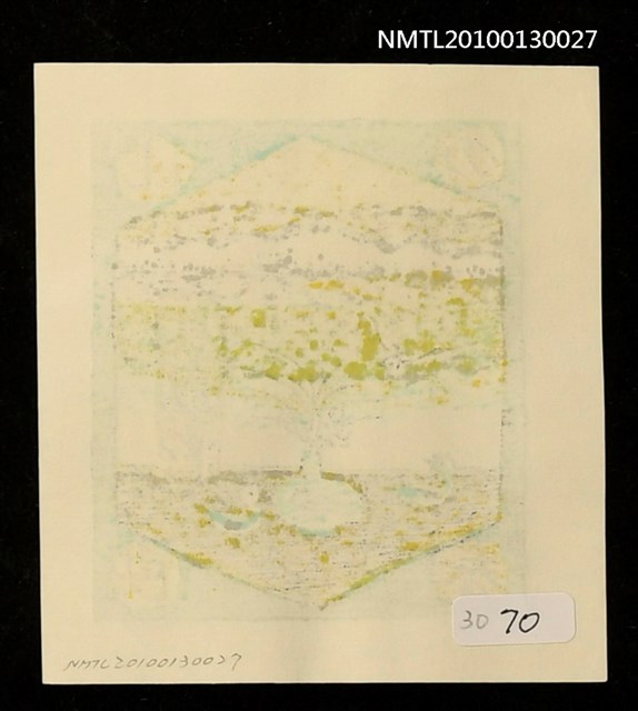 主要名稱：藏書票—比良の春（Spring of Hira）圖檔，第3張，共3張