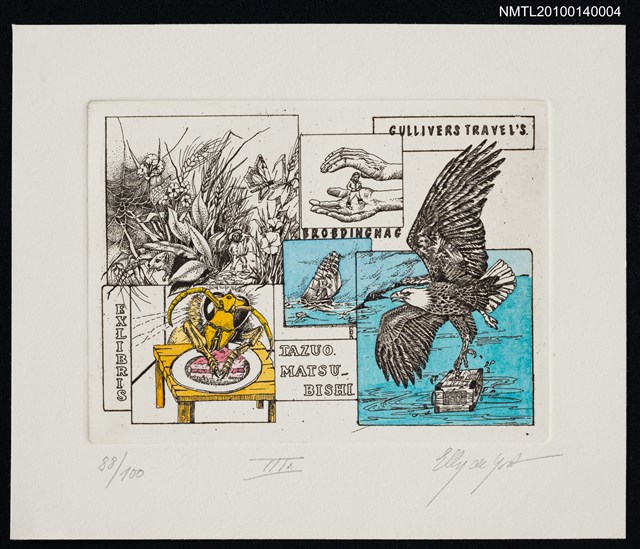 主要名稱：藏書票—《Brobdingnag》圖檔，第2張，共4張