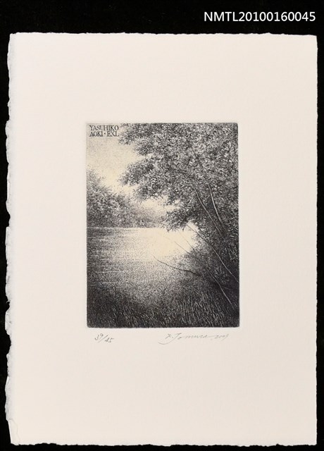 主要名稱：藏書票—湖圖檔，第1張，共1張