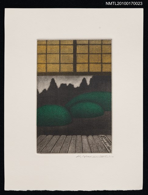 主要名稱：藏書票—屋外的風景圖檔，第1張，共1張