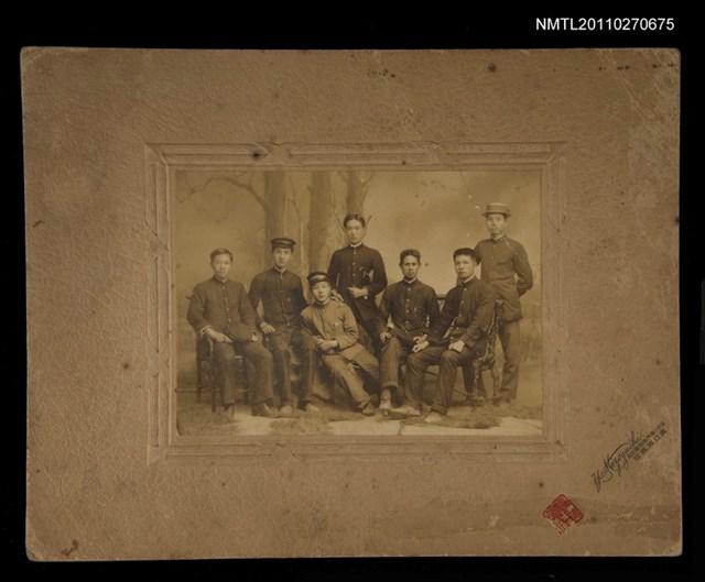 主要名稱：詹作舟、賴和等人醫學校學生時期合照圖檔，第2張，共2張