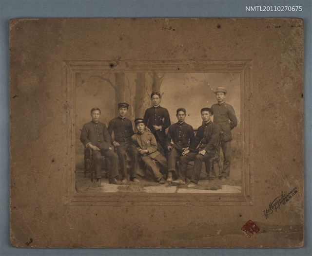 主要名稱：詹作舟、賴和等人醫學校學生時期合照圖檔，第1張，共2張