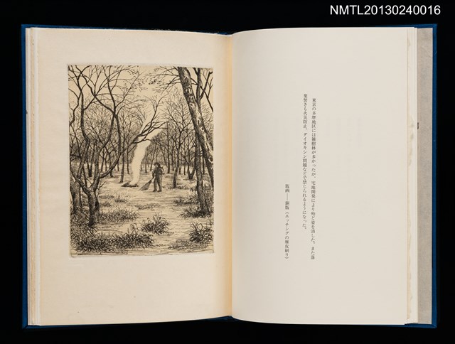 主要名稱：版画と散文詩—飛行機雲/副題名：くらぶデときお第八回刊本圖檔，第11張，共30張