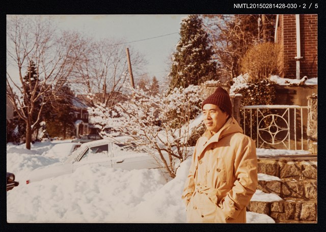 主要名稱：李唐基於美國住所外雪地獨照2-30圖檔，第3張，共6張