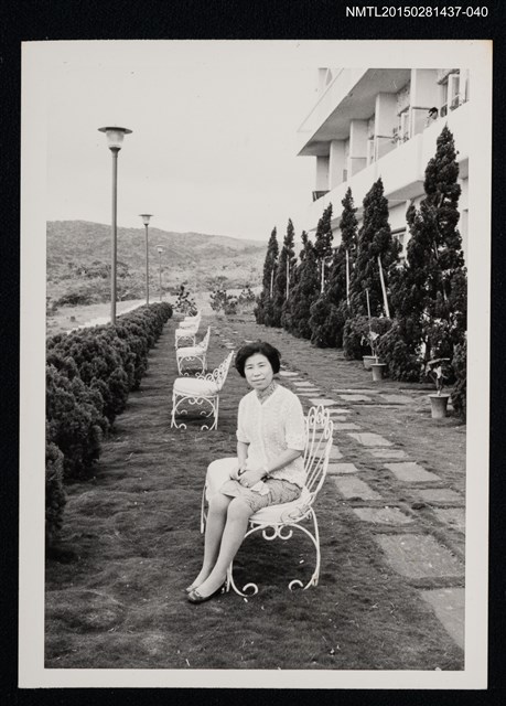 主要名稱：琦君夫婦生活照1-40（琦君獨照）圖檔，第1張，共1張