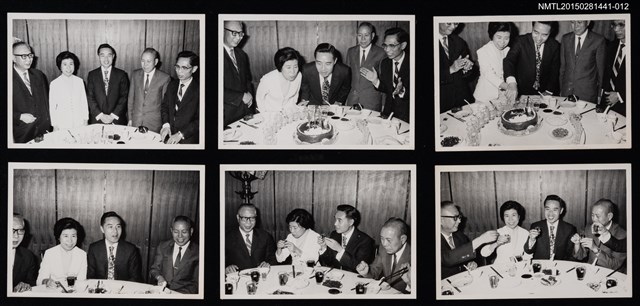 主要名稱：琦君領獎活動照12(第二次1970年慶祝會)圖檔，第1張，共7張