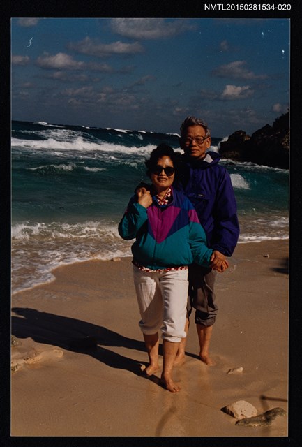 主要名稱：琦君夫婦與友人王臨冬夫婦合照（王臨冬夫婦合照）20圖檔，第1張，共1張