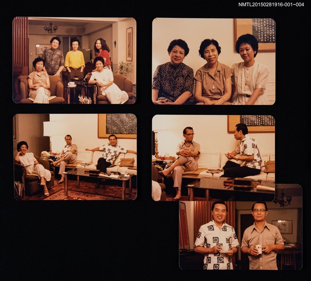 主要名稱：琦君夫婦與林海音、何凡、夏祖葳及友人合照（琦君與林海音等人合照）2圖檔，第2張，共2張