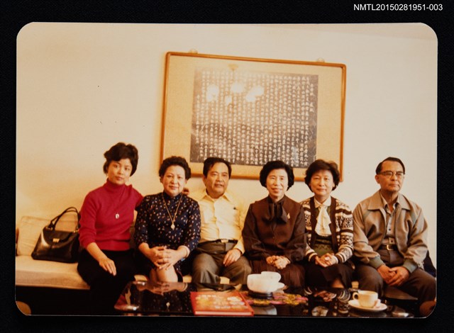 主要名稱：琦君與林海音、何凡餐敘合照3圖檔，第1張，共2張