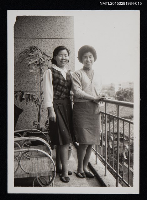 主要名稱：琦君與友人合照1-15圖檔，第1張，共2張