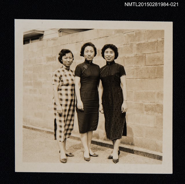 主要名稱：琦君與友人合照1-21圖檔，第1張，共1張