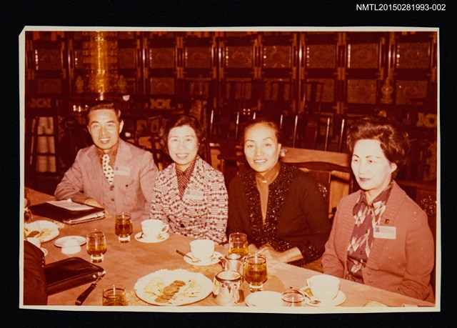 主要名稱：琦君夫婦出席香港國民外交代表大會2圖檔，第1張，共2張