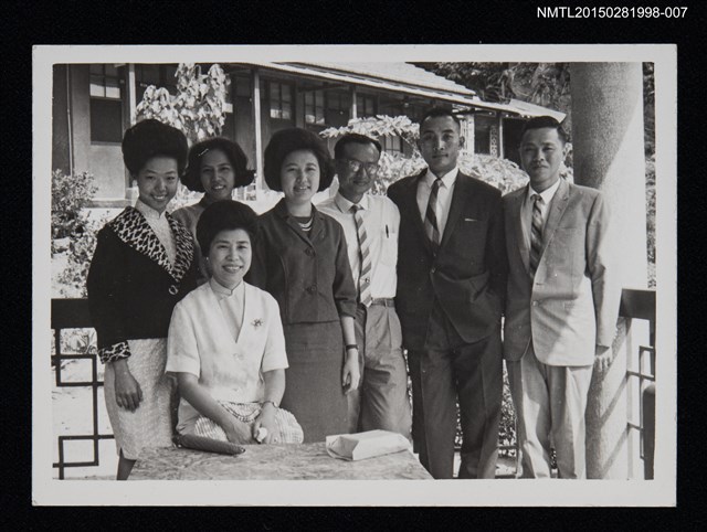 主要名稱：琦君參訪活動照片集7圖檔，第1張，共2張