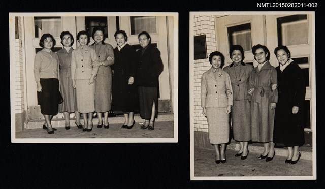 主要名稱：琦君與張秀亞等婦協成員合照2圖檔，第1張，共4張