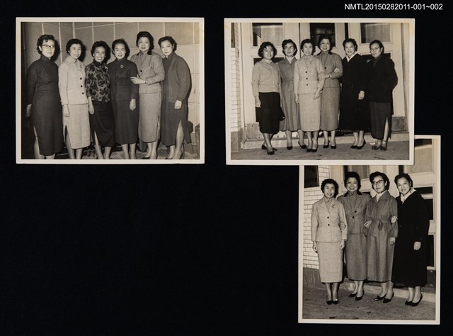 主要名稱：琦君與張秀亞等婦協成員合照2圖檔，第4張，共4張