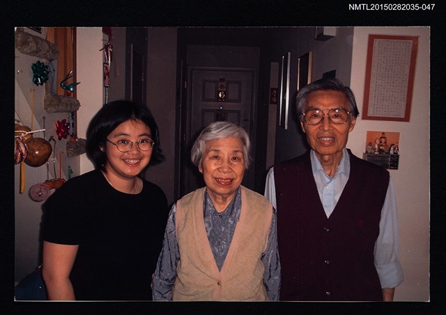 主要名稱：琦君夫婦與友人照4-47圖檔，第1張，共1張