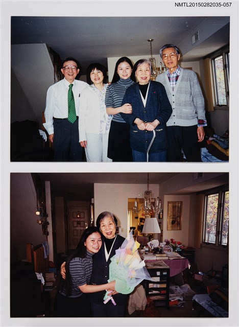 主要名稱：琦君夫婦與友人照4-57圖檔，第1張，共1張