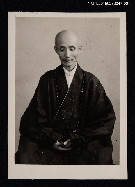 主要名稱：琦君恩師葉巨雄照1圖檔，第1張，共1張