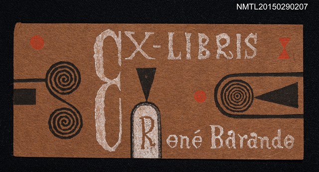 主要名稱：藏書票—抽象圖檔，第1張，共1張