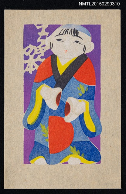 主要名稱：藏書票—土人形圖檔，第1張，共1張