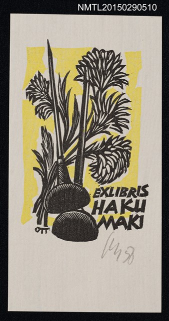 主要名稱：藏書票—花圖檔，第1張，共1張