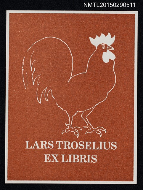 主要名稱：藏書票—公雞圖檔，第1張，共1張