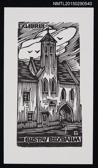 主要名稱：藏書票—房屋圖檔，第1張，共1張