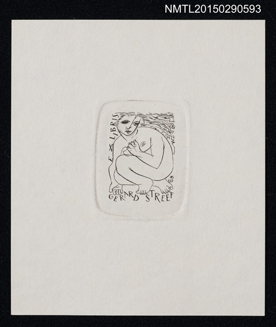 主要名稱：藏書票—裸女圖檔，第1張，共1張