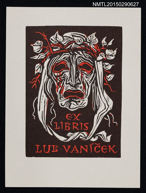 主要名稱：藏書票—鬼圖檔，第1張，共1張