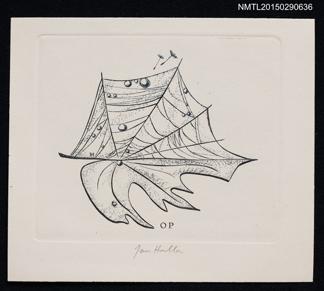 主要名稱：藏書票—葉圖檔，第1張，共1張