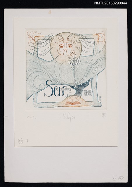 主要名稱：藏書票—生命養份來自閱讀圖檔，第1張，共1張