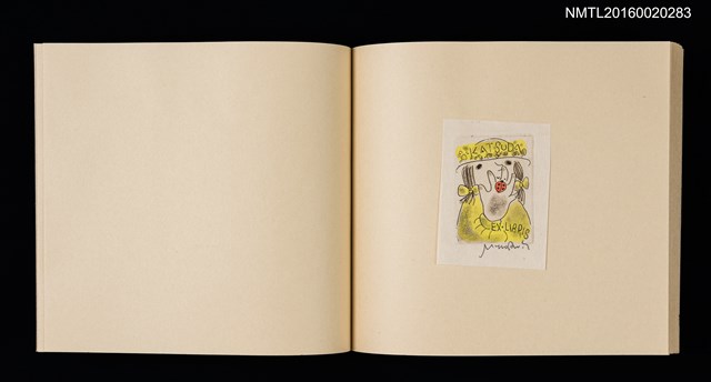 主要名稱：記念．台北国際蔵書票展 吾道院秀和藏書票集圖檔，第23張，共25張