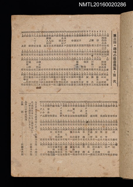 主要名稱：第三回趣味の藏書票集圖檔，第3張，共75張
