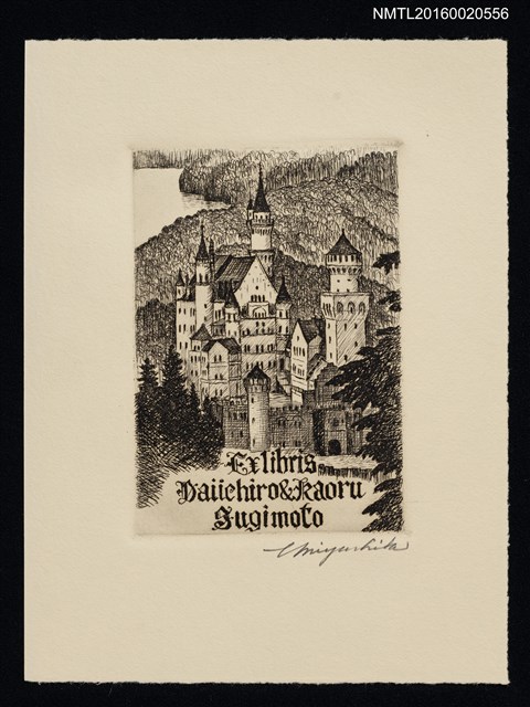 主要名稱：藏書票—城堡圖檔，第1張，共1張