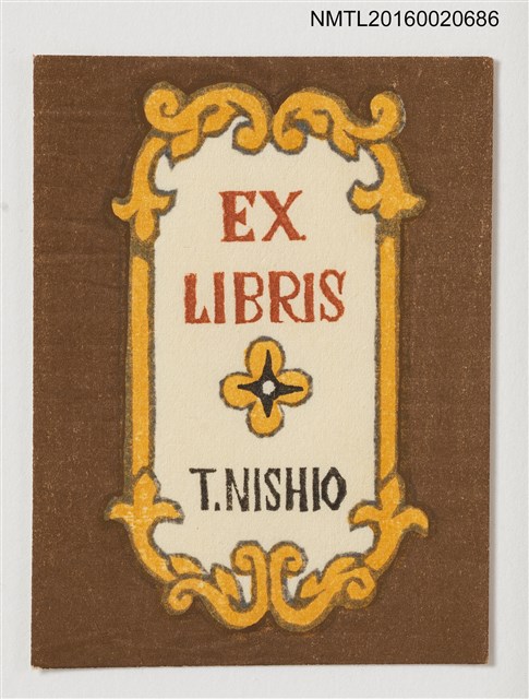 主要名稱：藏書票—花圖檔，第1張，共1張